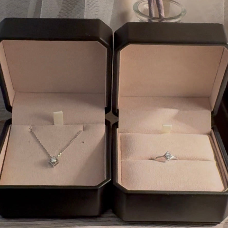 Refracta Set|Ring & Necklace