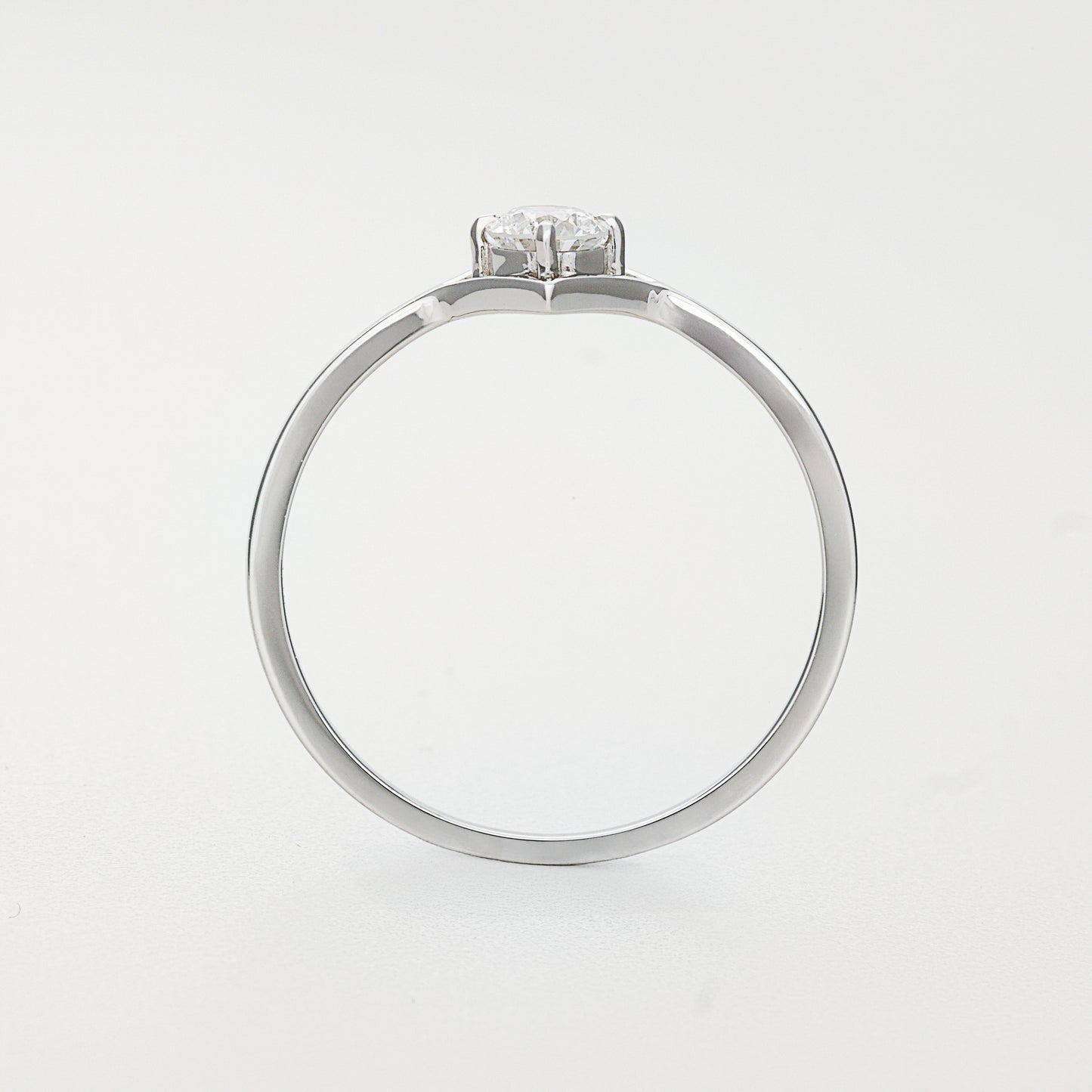 Refracta Ring｜K18 White Gold