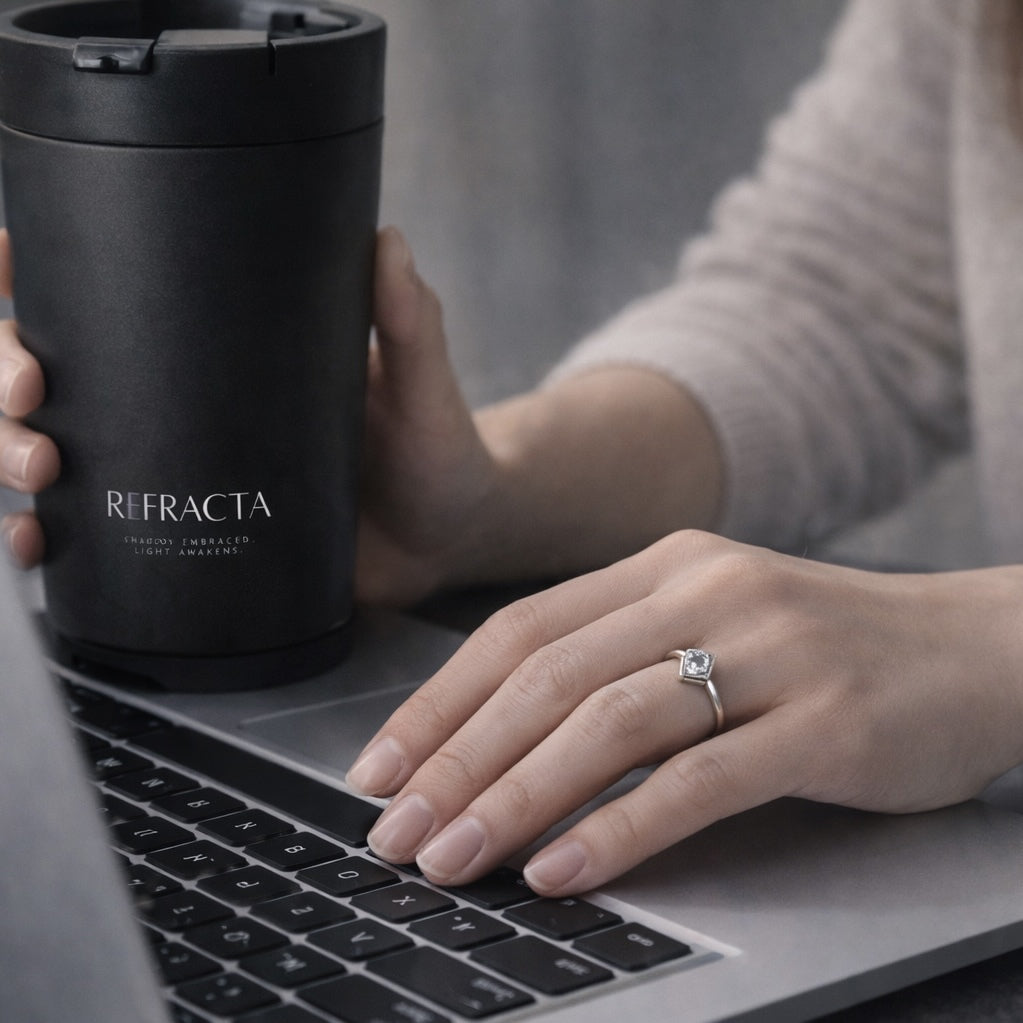 Refracta Set｜Ring & Necklace