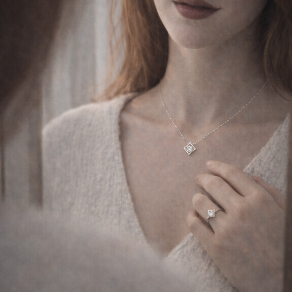 Refracta Set｜Ring & Necklace