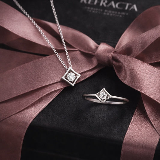 Refracta Set｜Ring & Necklace