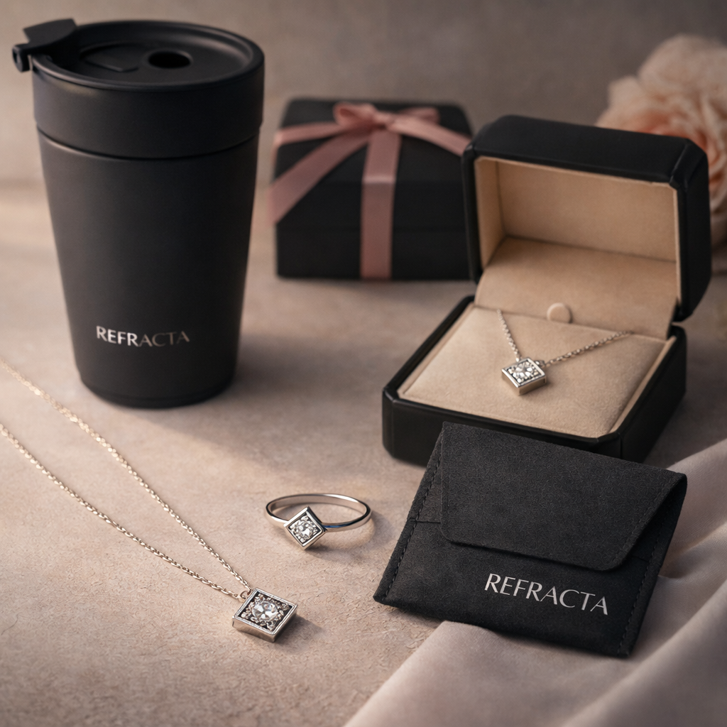 Refracta Set｜Ring & Necklace