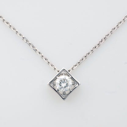 Refracta Necklace｜K18 White Gold
