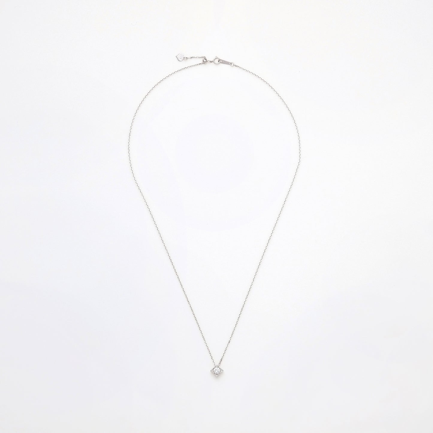 Refracta Necklace｜K18 White Gold