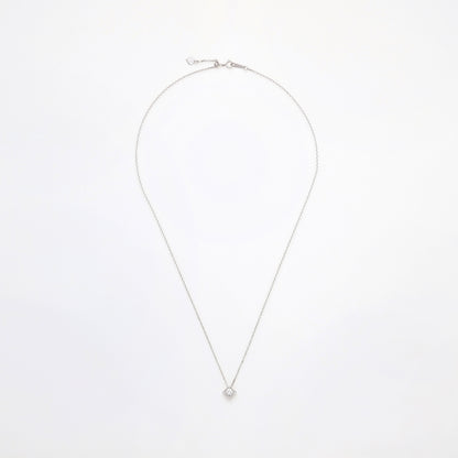 Refracta Necklace｜K18 White Gold