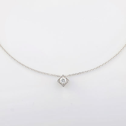 Refracta Necklace｜K18 White Gold